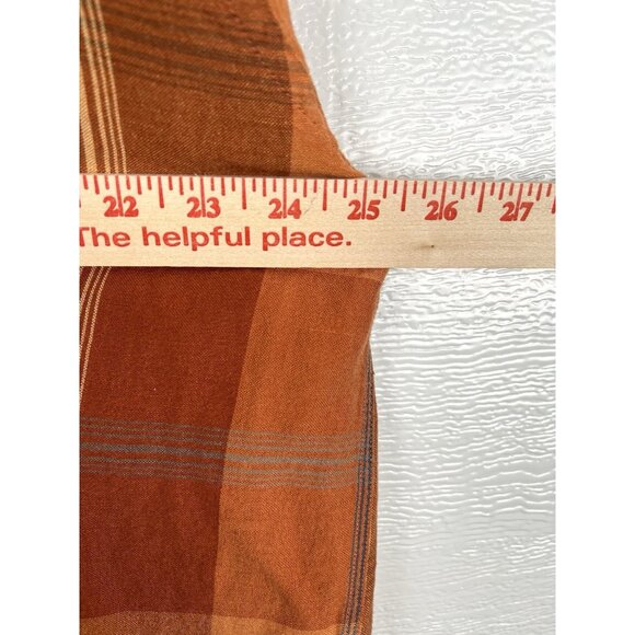 Geoffrey Beene Plaid Button Up Short Sleeve Casual Shirt Size XXL Read Notes - Picture 14 of 16